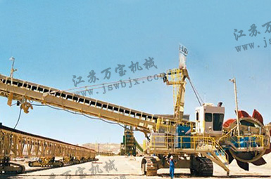 履帶斗輪取料機 履帶斗輪取料機